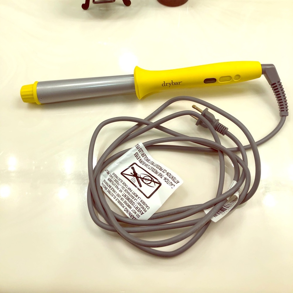 Dry bar curling iron
